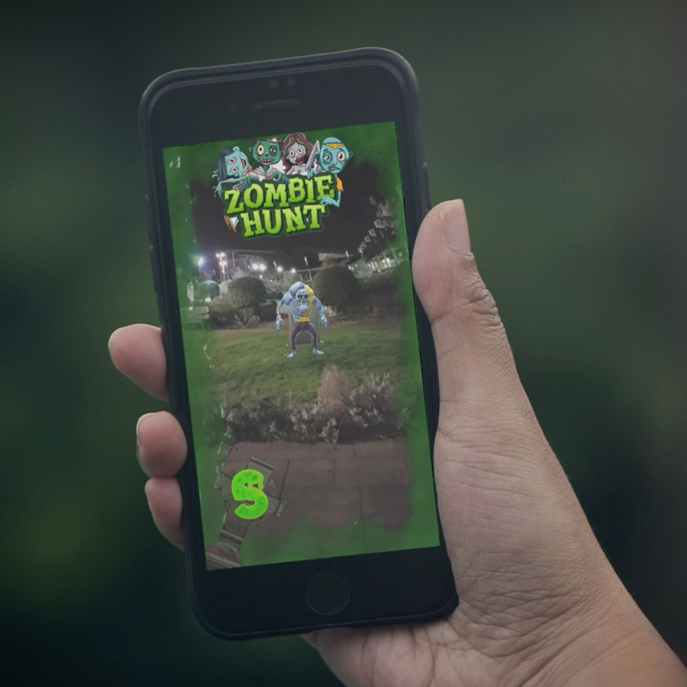PE1 Augmented Reality Zombie Hunt Event