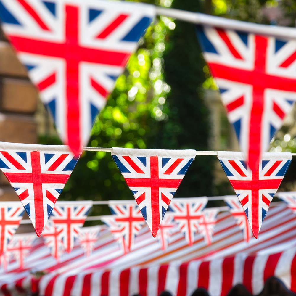 Queen's Jubilee Flags